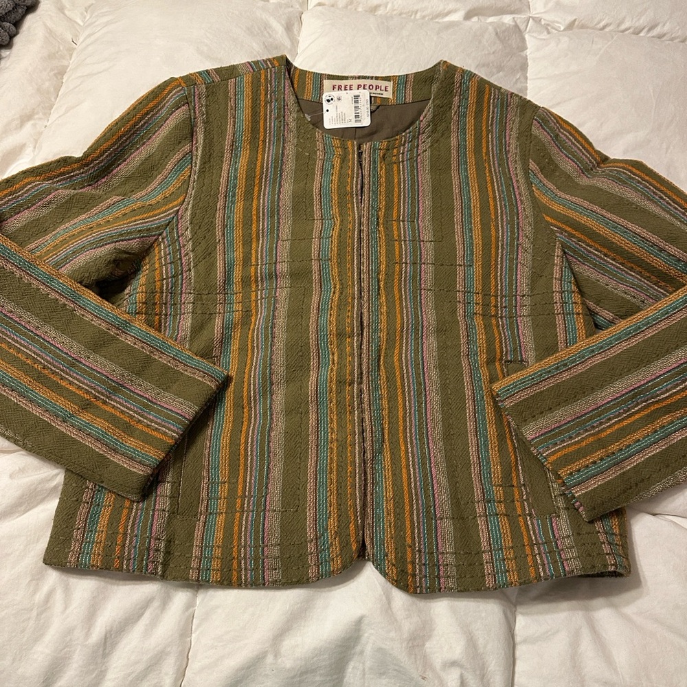 Free People Zandi Quilted Jacket - NWT - Size M - Picture 4 of 15